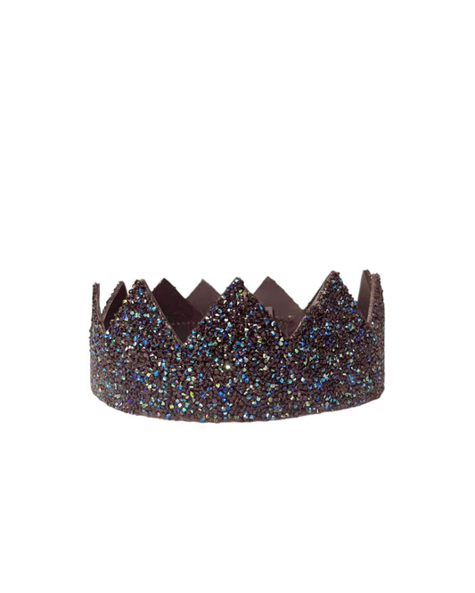 Sparkle leather crown