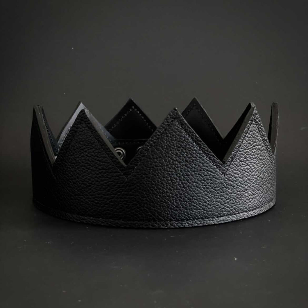 Solid Leather Crown
